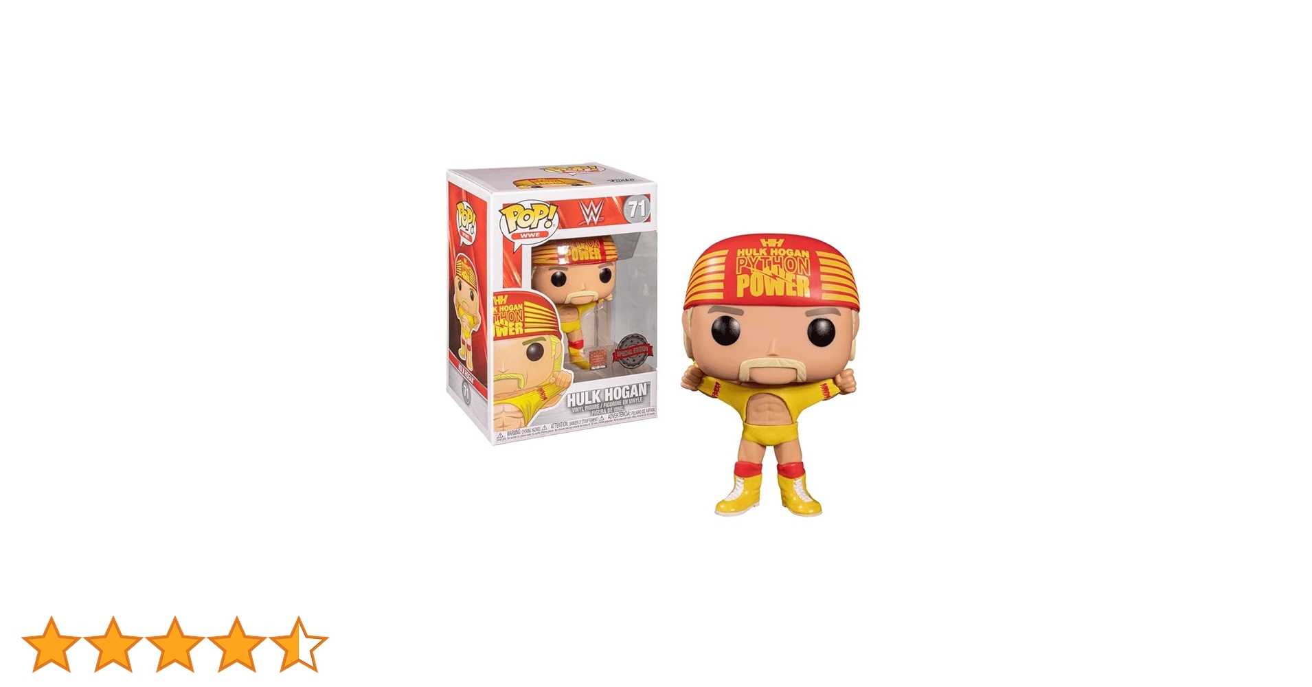 その他 Funko Pop! WWE Hulk Hogan POP Funko WWE 71 Hulk Hogan Special Edition : Amazon.pl: Zabawki